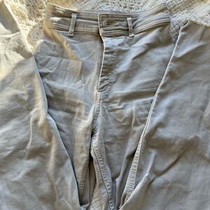 Zara Cream Straight Leg Pants